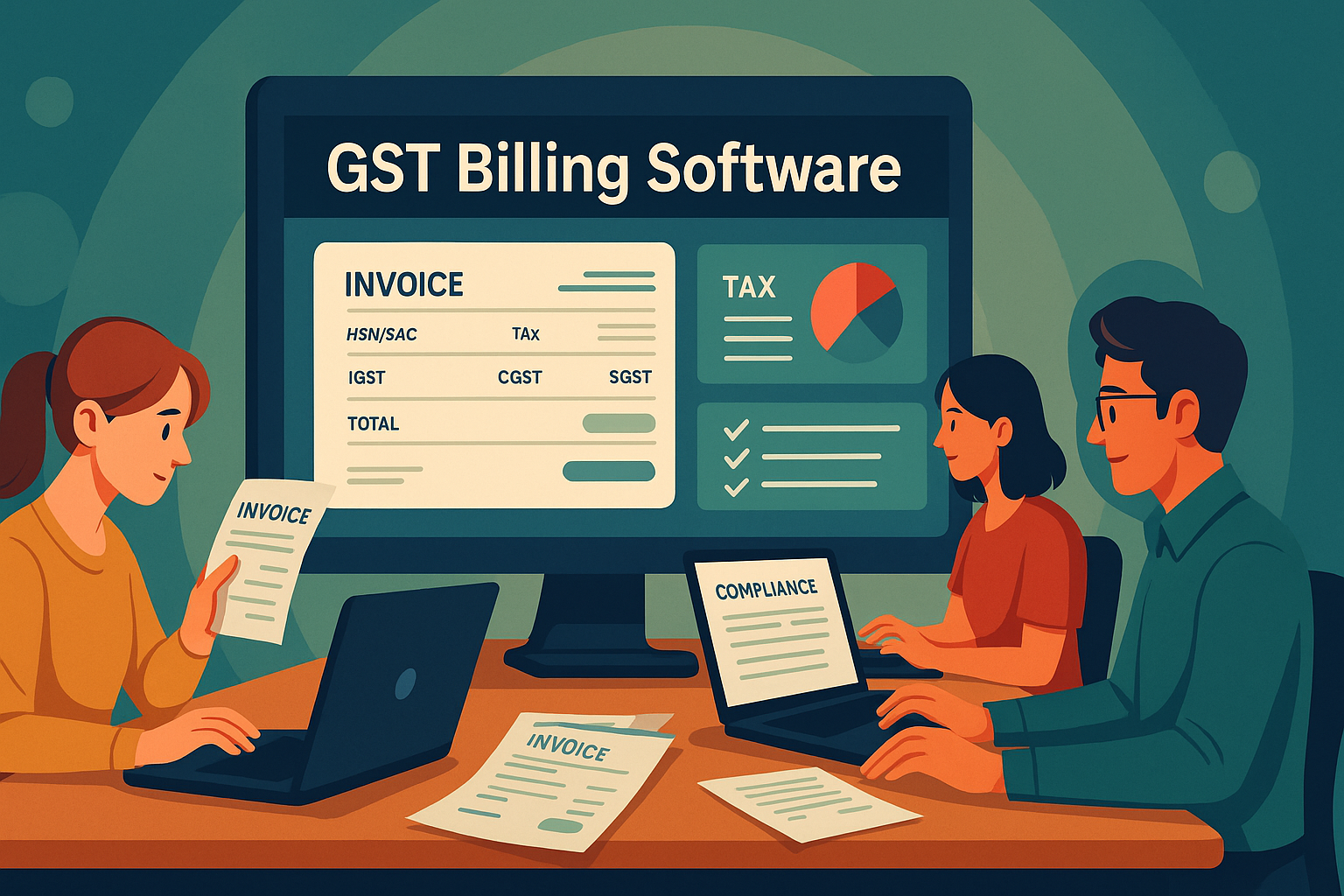 GST billing software helping small businesses with compliance