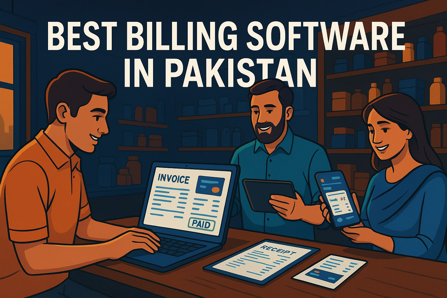 Best billing software in Pakistan for SMEs with ManageKaro