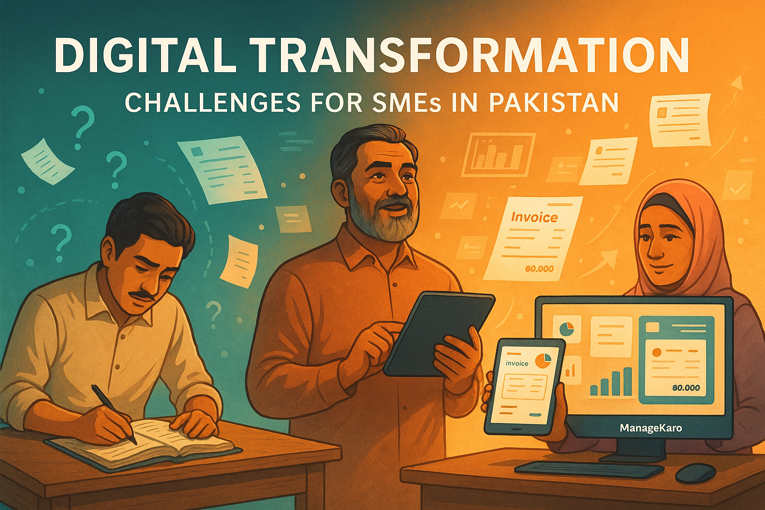 Digital transformation challenges for SMEs in Pakistan