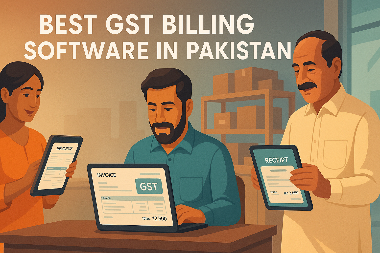 Best GST billing software in Pakistan for SMEs 2025