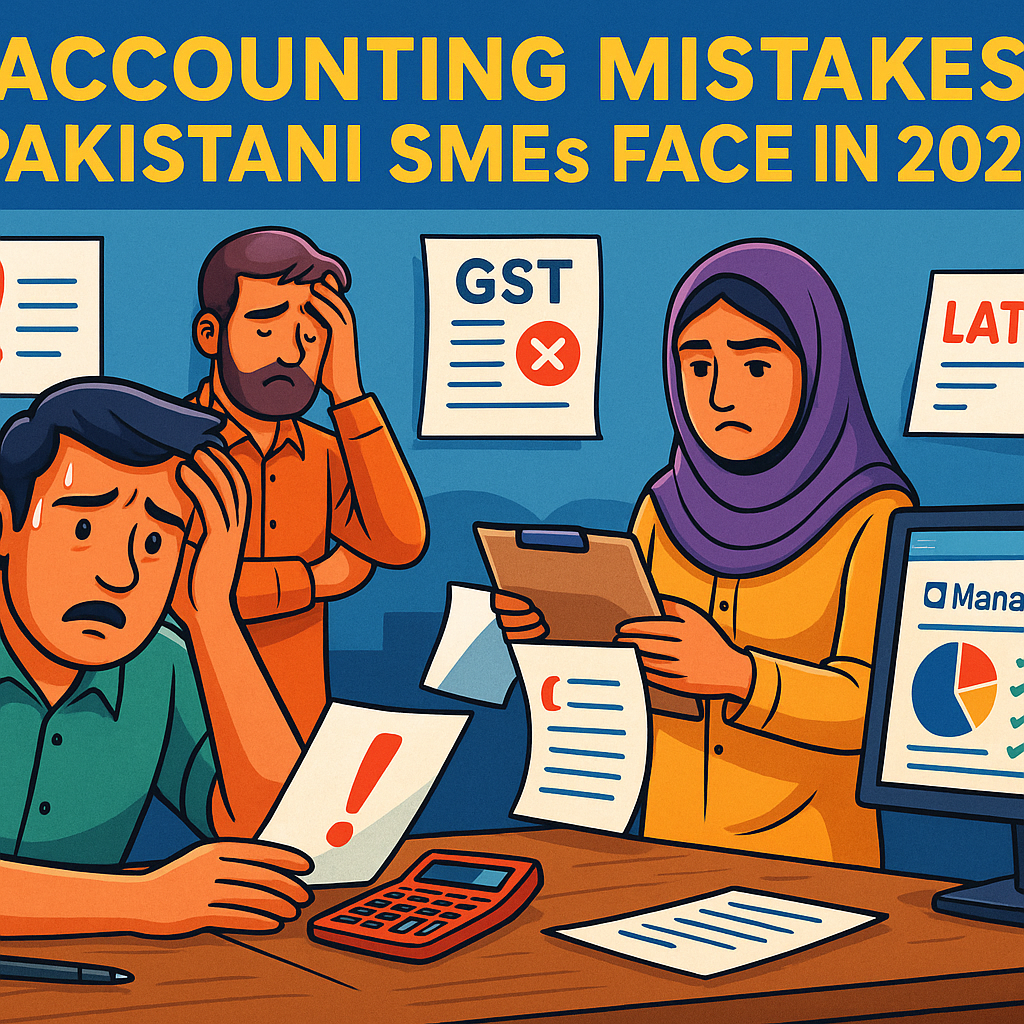 Accounting mistakes Pakistani SMEs face in 2025