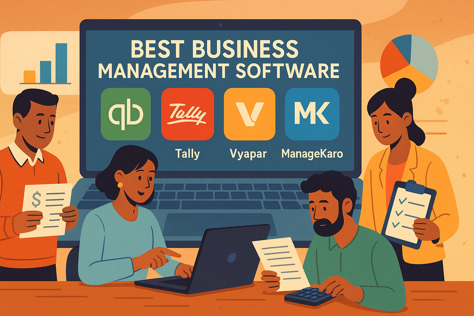 Best business management software in Pakistan comparison