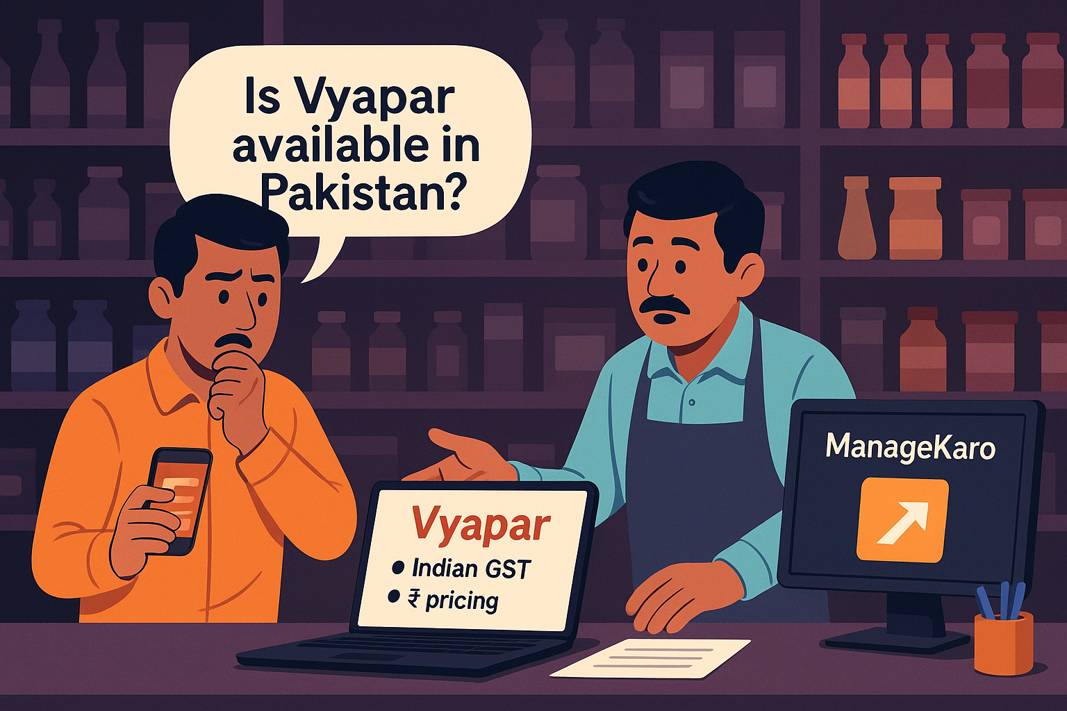 Vyapar software in Pakistan availability 2025