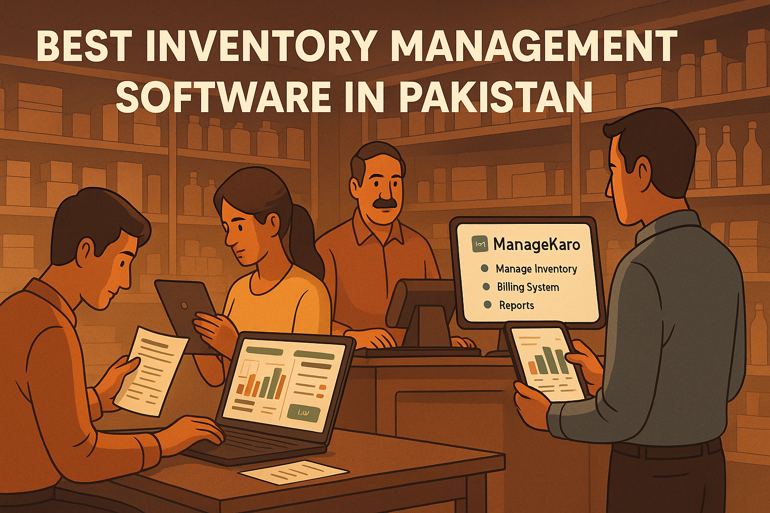 Best inventory management software in Pakistan for SMEs