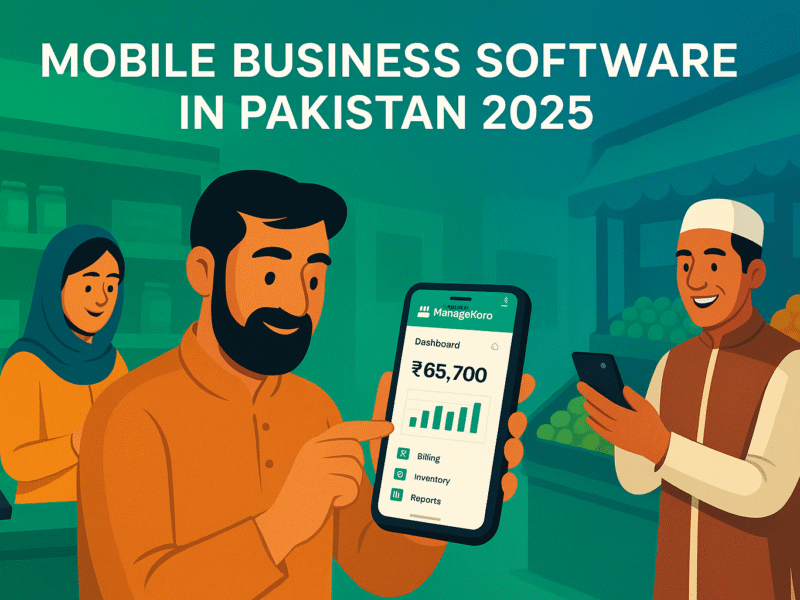 Mobile business software for Pakistani SMEs in 2025