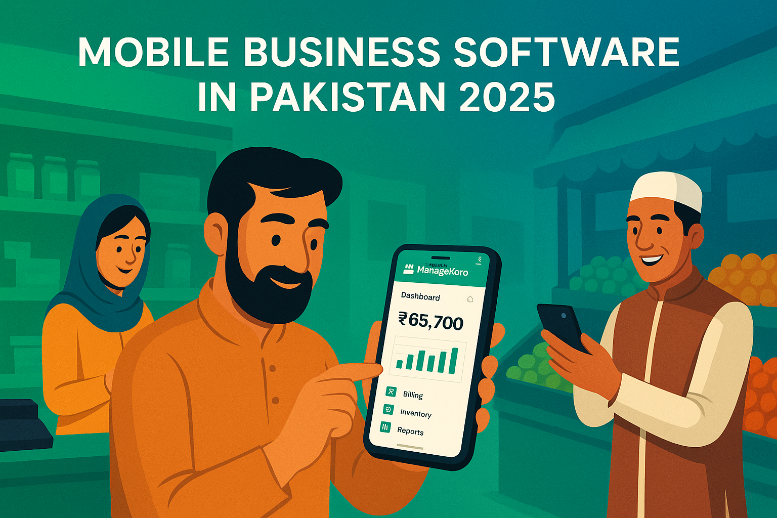Mobile business software for Pakistani SMEs in 2025