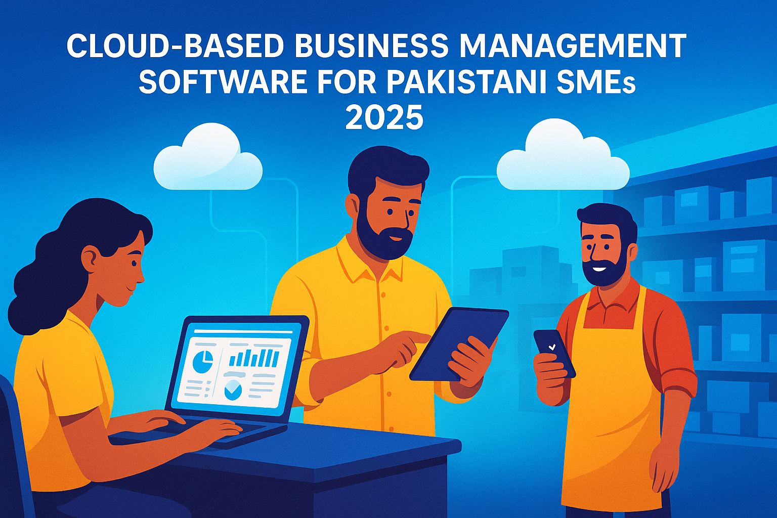 Cloud-based business management software for Pakistani SMEs in 2025