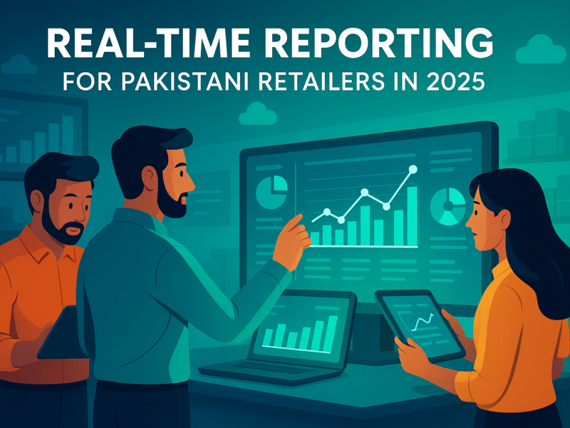 Real-time reporting for Pakistani retailers