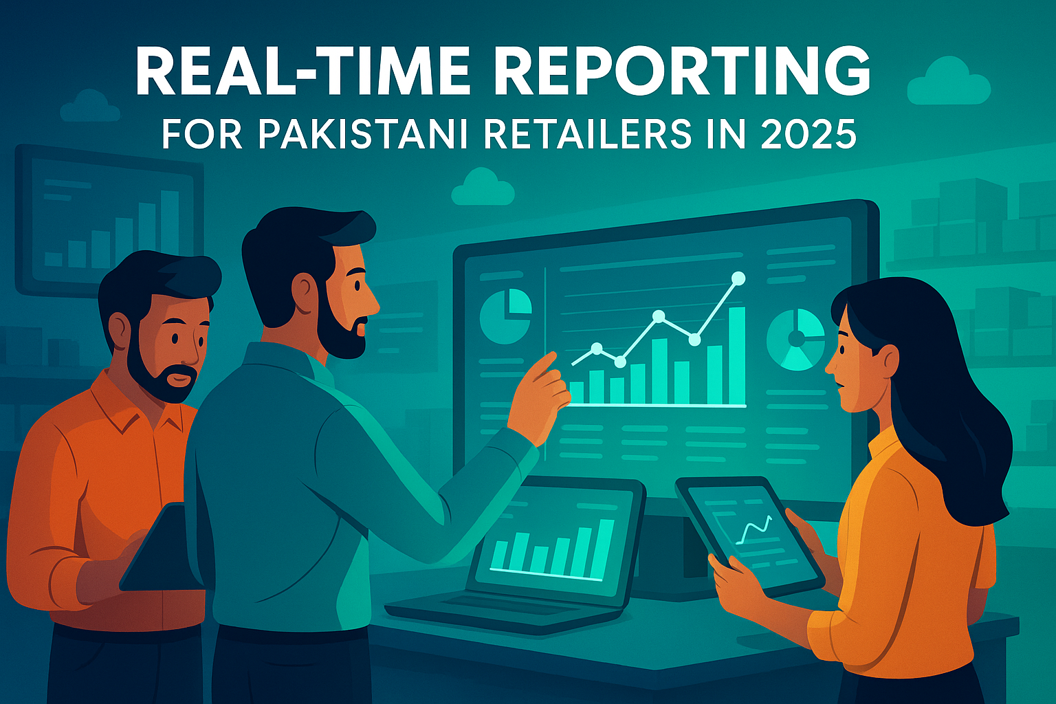 Real-time reporting for Pakistani retailers