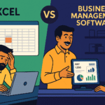 Excel vs business management software comparison for Pakistani SMEs