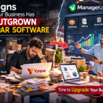 7 warning signs showing why growing SMEs outgrow Vyapar software and need modern ERP systems for inventory and business management