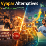 Best Vyapar alternatives for SMEs in Pakistan 2026 comparison showing businesses upgrading from Vyapar to modern ERP and business management software.