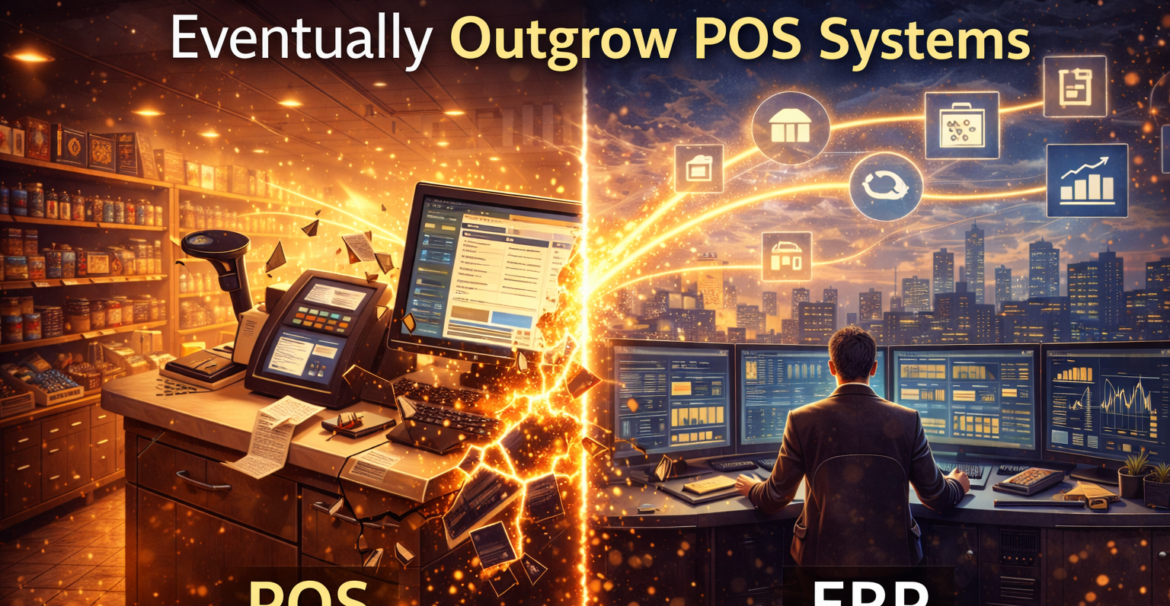 Discover why retail businesses in Pakistan eventually outgrow POS systems and what growing retailers need instead.