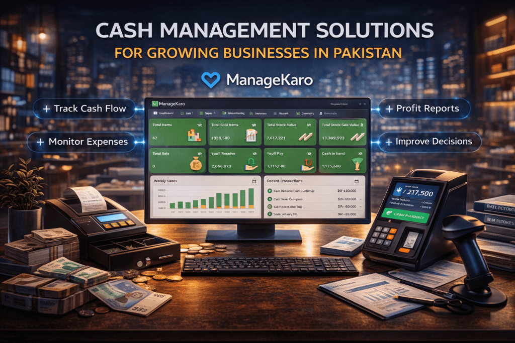Cash Management Solutions for Growing Businesses in Pakistan