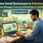 small business financial management Pakistan using digital tools to track cash flow and expenses