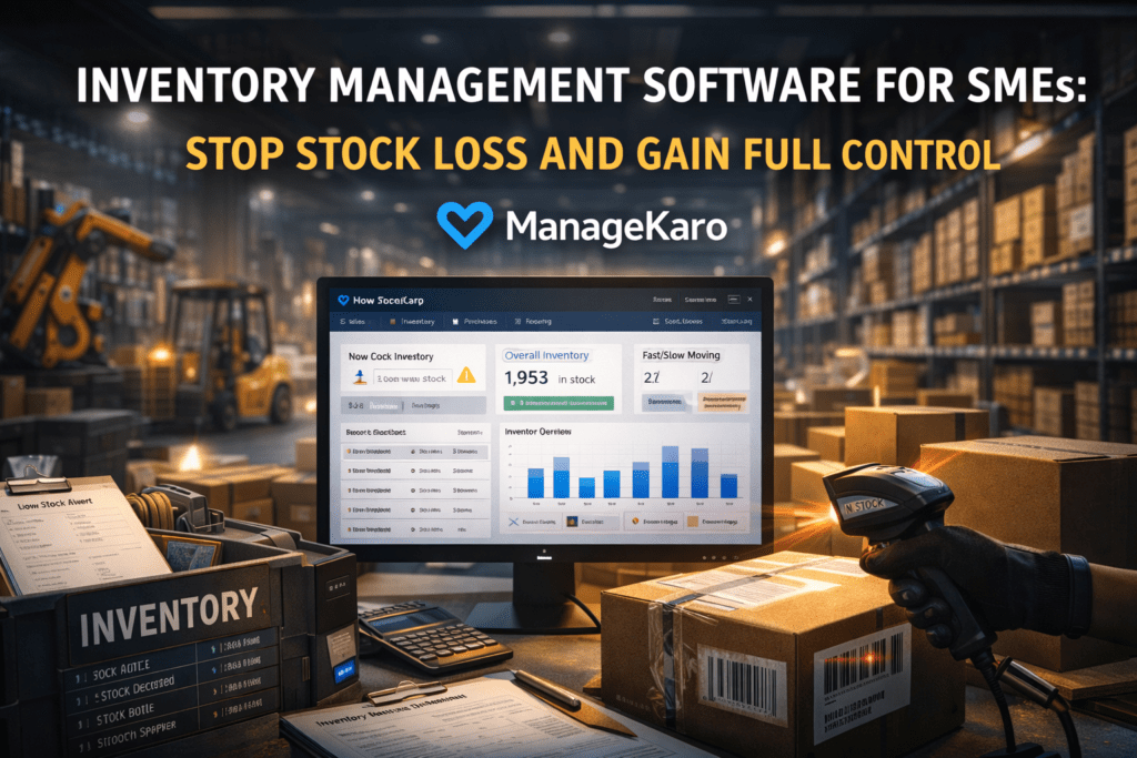 Best Inventory Management Software for SMEs | ManageKaro